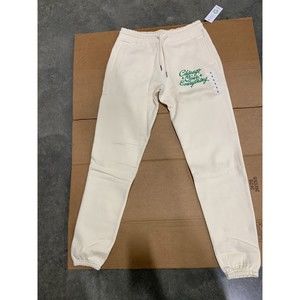 Lost Paradise Rello Chicago Over Everything Sweatpants - Cream - Unisex Small